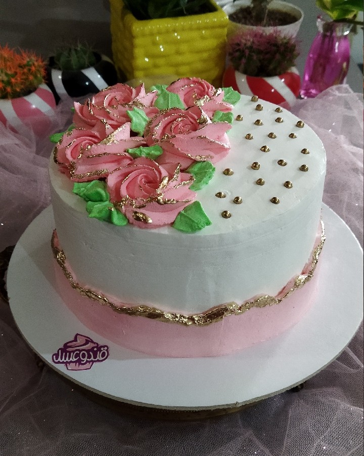 کیک اسفنجی (سفارشی)