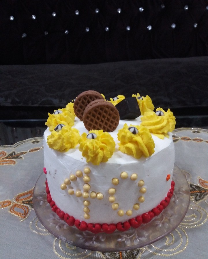 کیک تولد آقای همسر ...................#۱۴۰۰#                