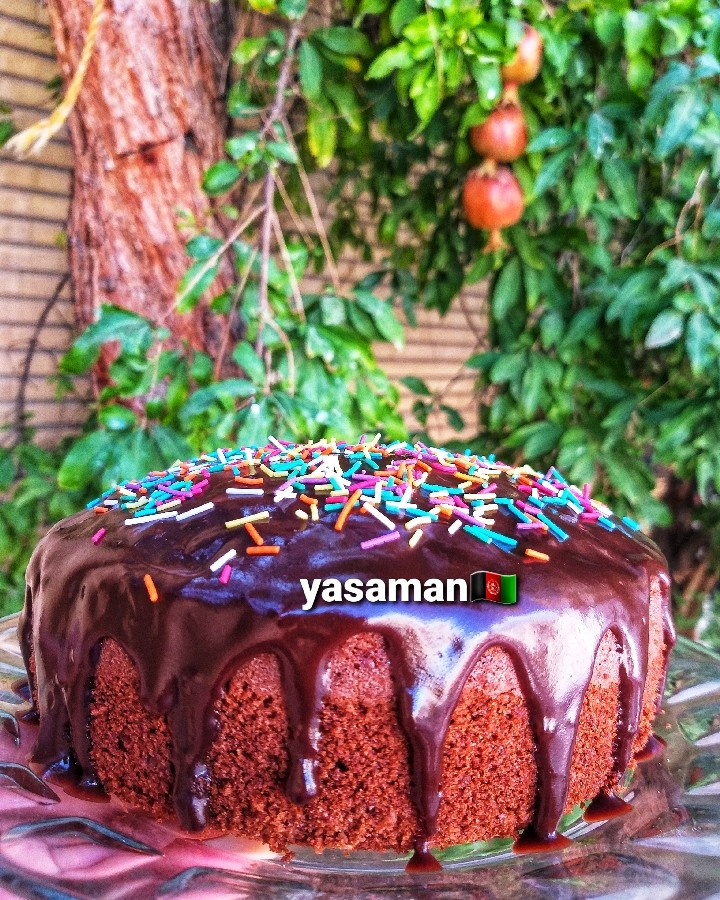 کیک شکلاتی ساده