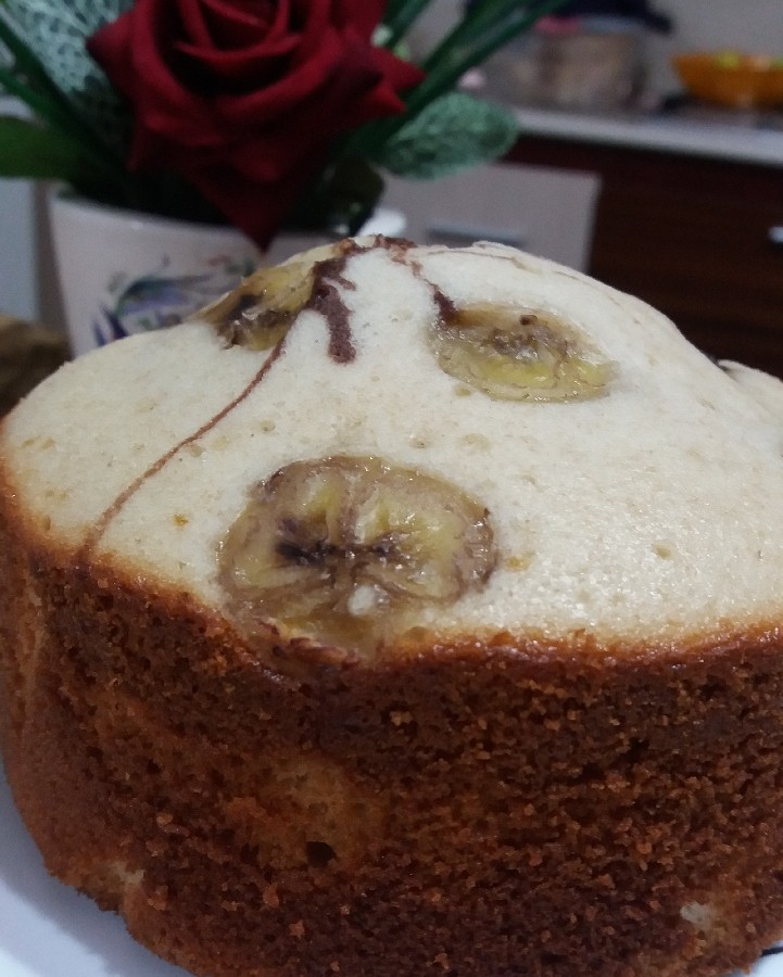 عکس مینی کیک با طعم موز??