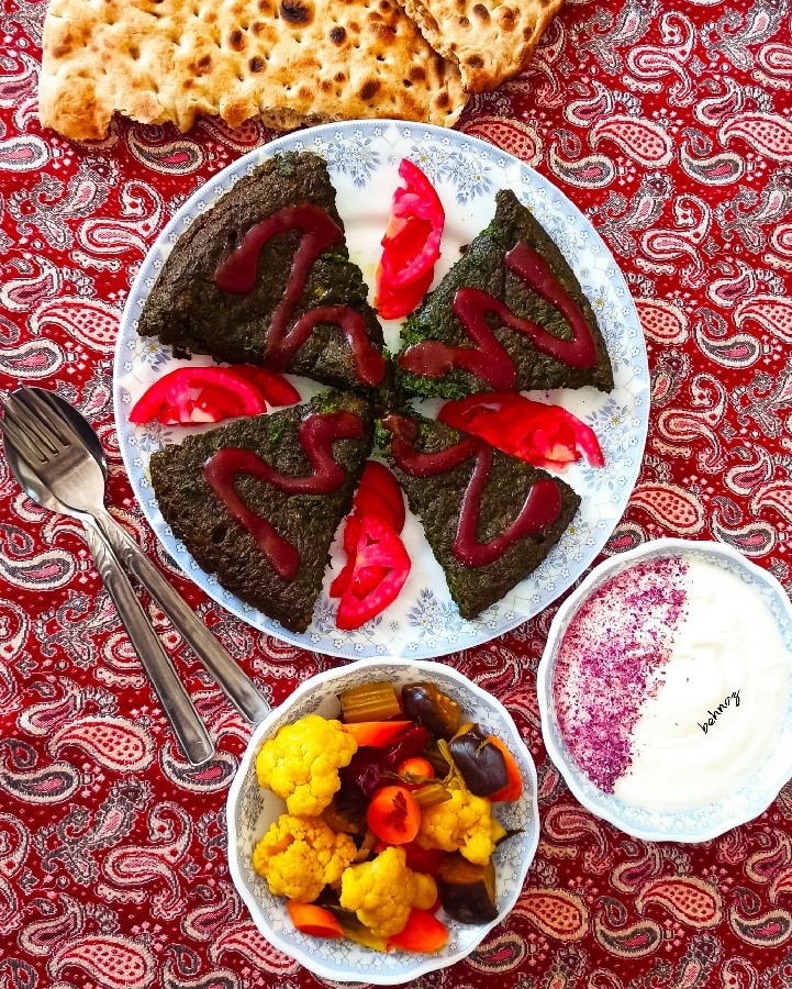 عکس کوکو سبزی