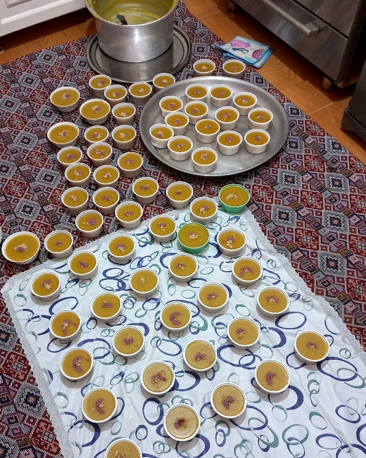 عکس نذری اول ماه صفر کاچی