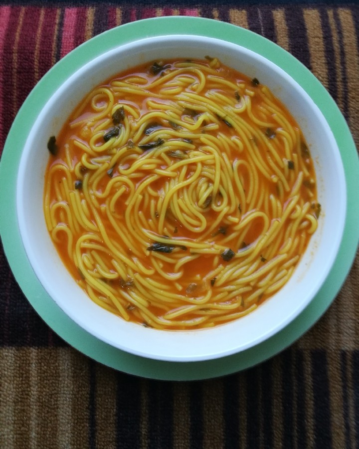 عکس سوپ اسپاگتی