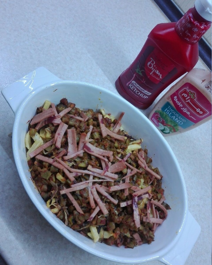 سوفله لوبیا