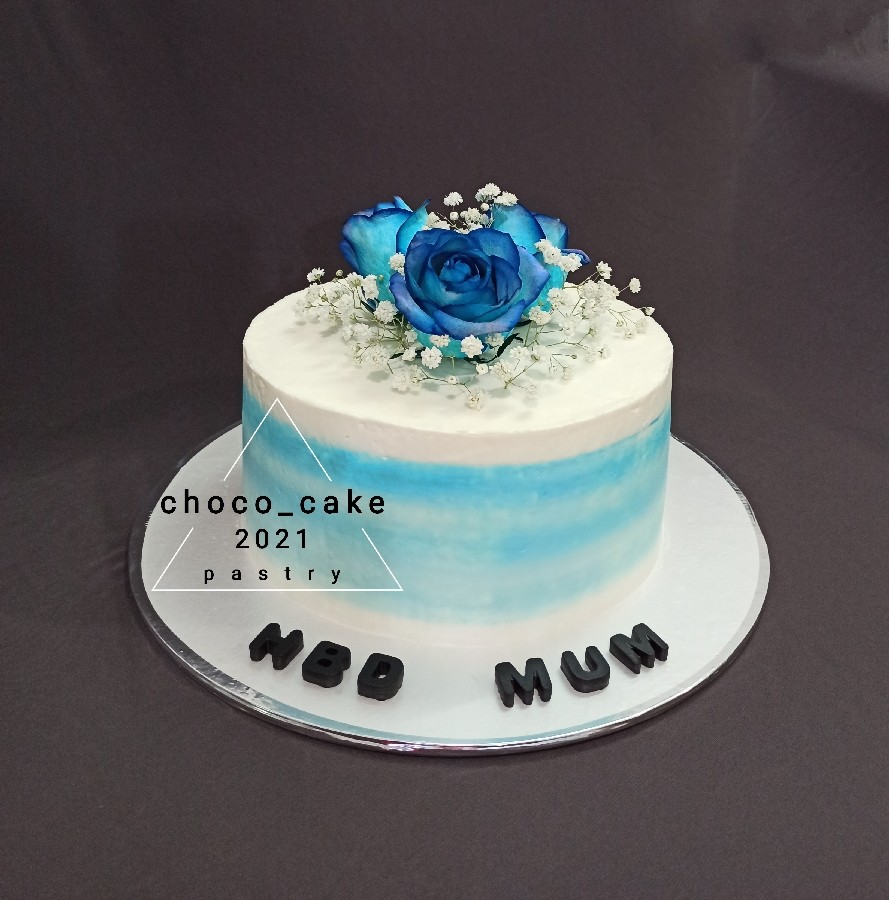 عکس کیک جذاب و دوست داشتنی برای تولد مامان مهربونم ?