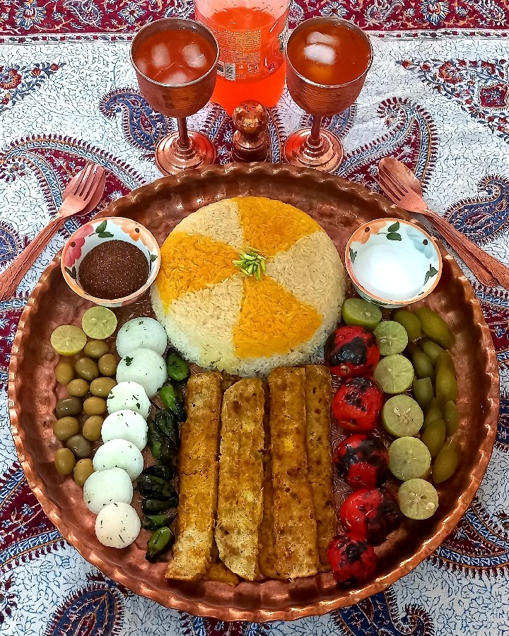 کباب تابه ای مرغ 