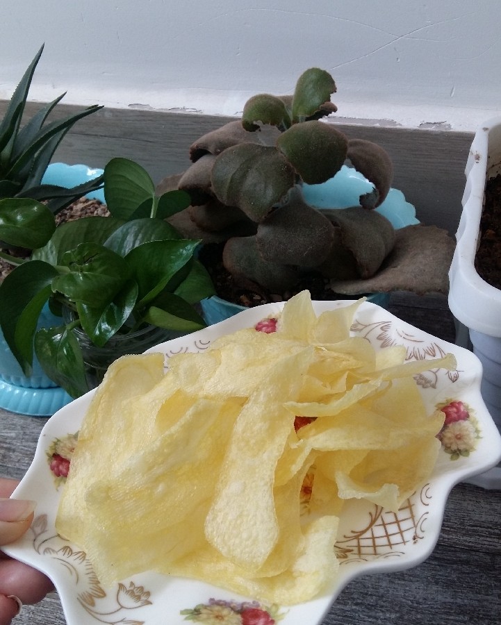 عکس چیپس نمکی به روش اسما جون ماهشهر 