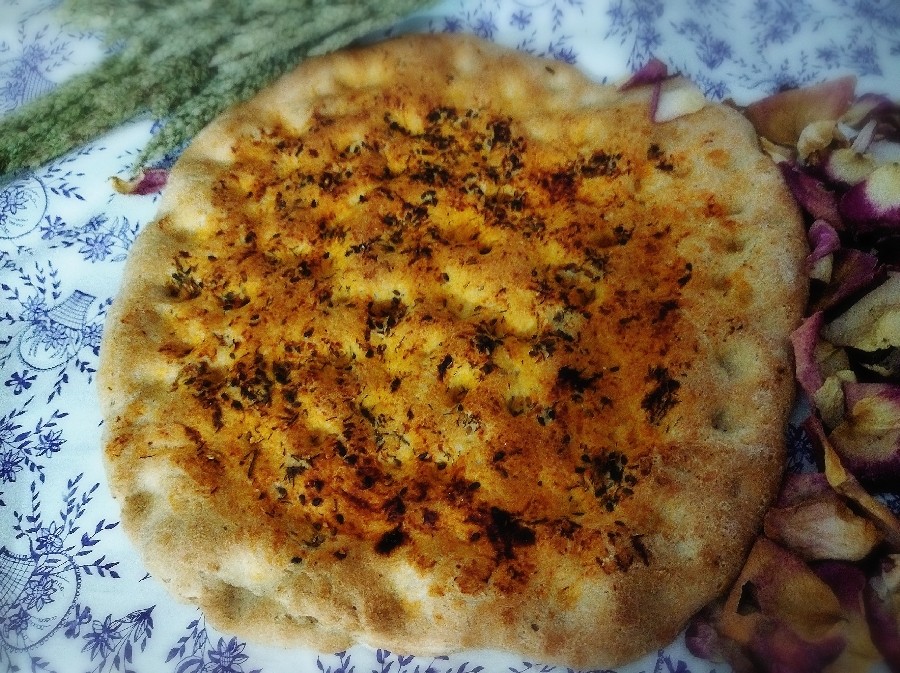 نان فطیر خانگی امروز من