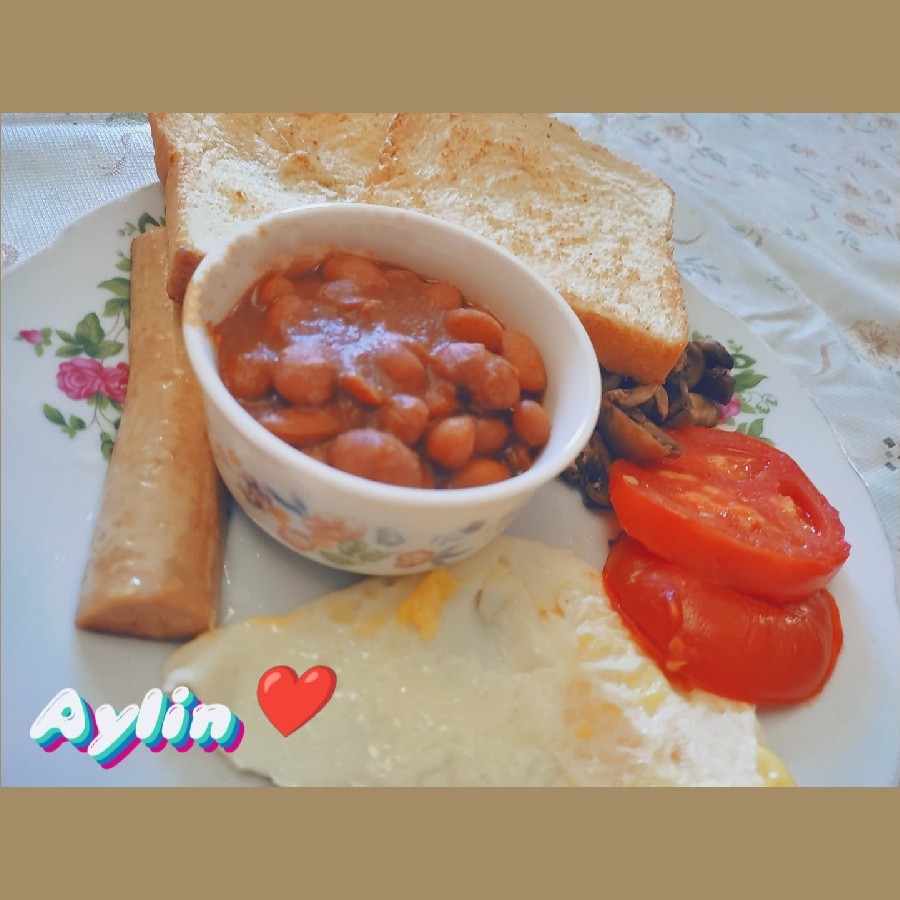English breakfast صبحانه انگلیسی