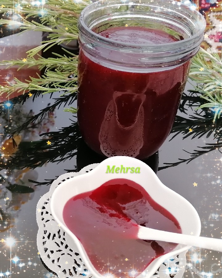 عکس مربا آلو سیاه