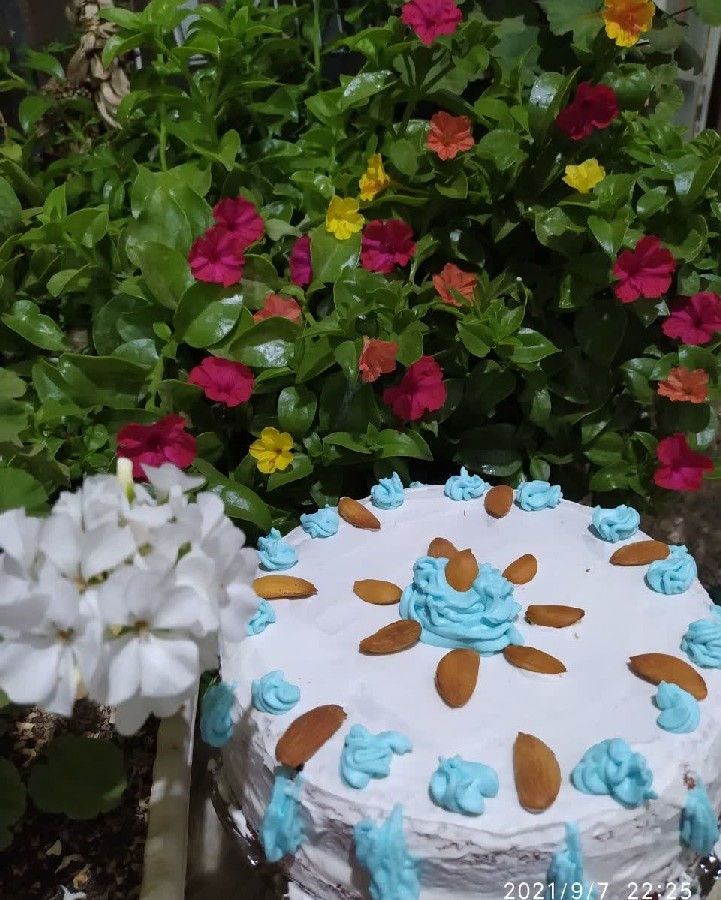 کیک تولد داداش جونم لایک کنید ممنون 