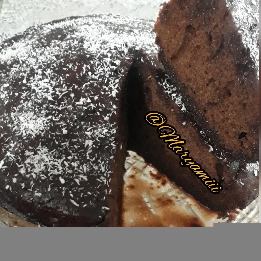 عکس کیک خیس شکلاتی
(قابلمه ای)