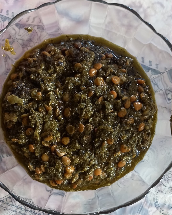عکس خورشت اسفناج من