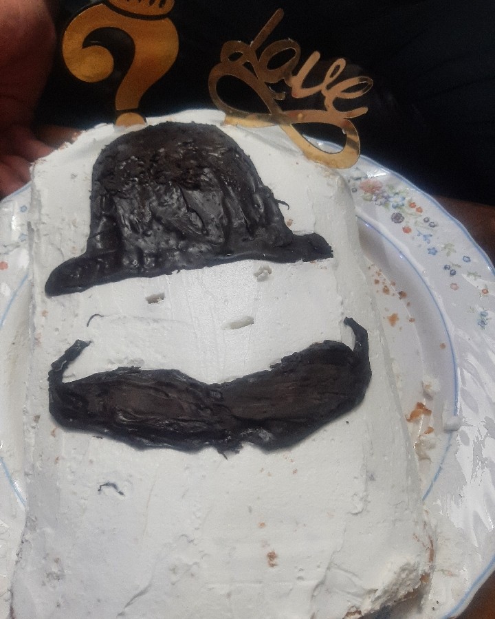 کیک تولد بابای مهربونم
