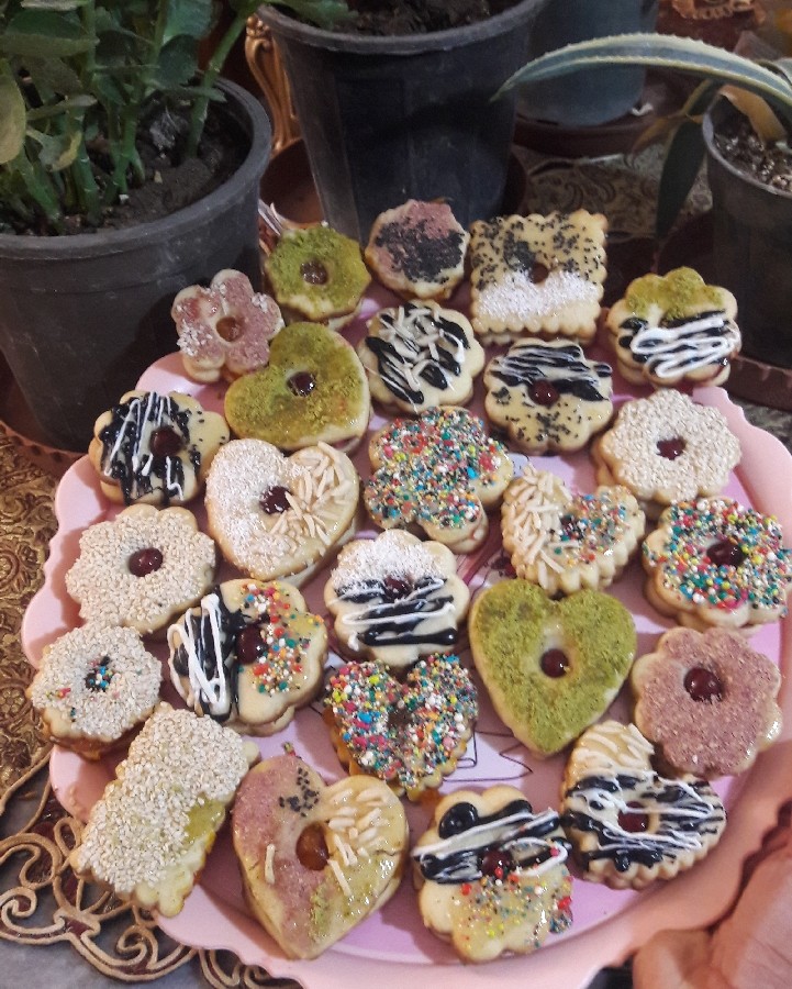 عکس شیرینی مشهدی برای خانواده شوهرم دوستان عزیزم نظر بدید