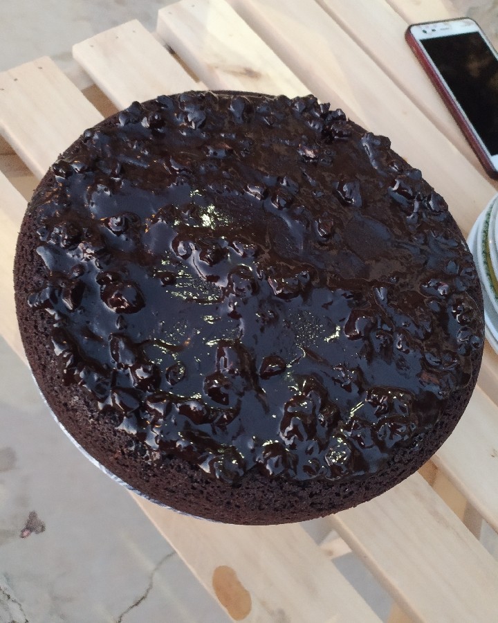 عکس کیک شکلاتی 
پودر آماده رشد 