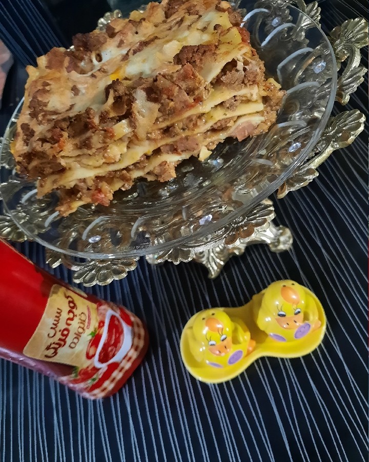 عکس لازانیا خوشمزه