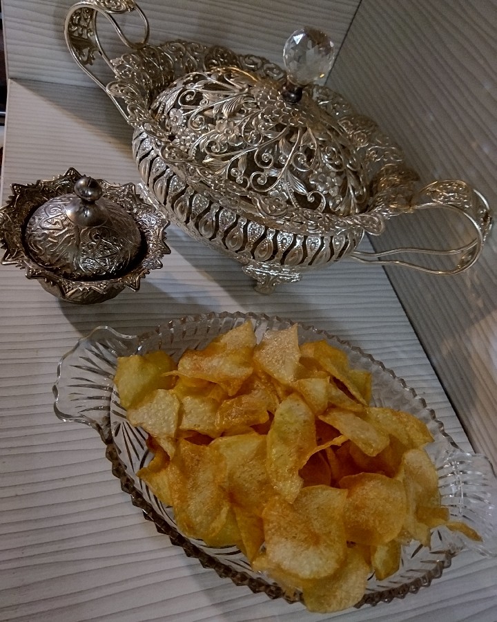 عکس چیپس سرکه ای