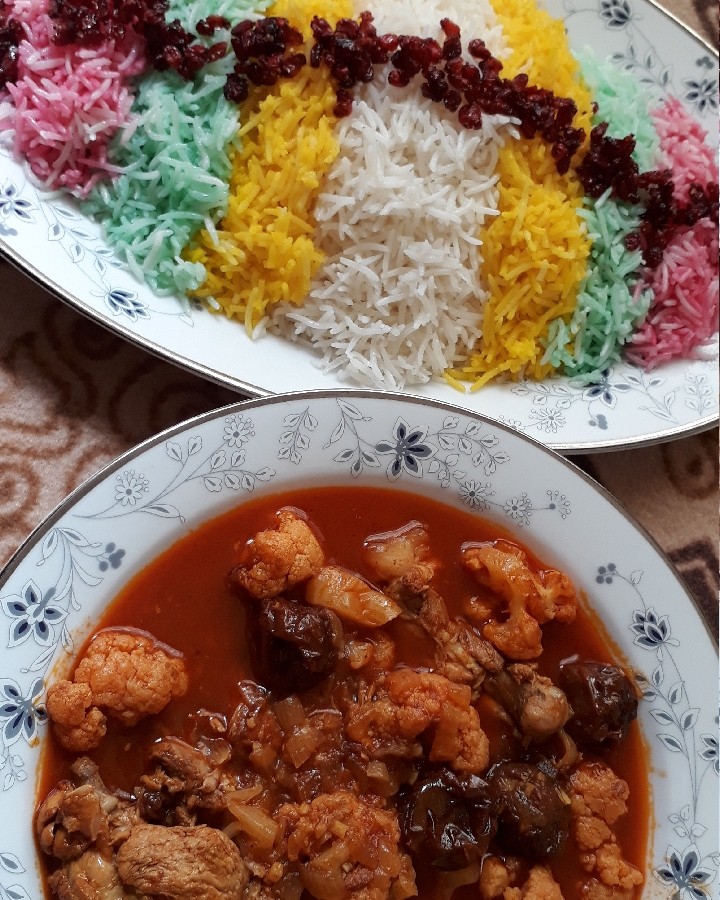 عکس خورش گل کلم