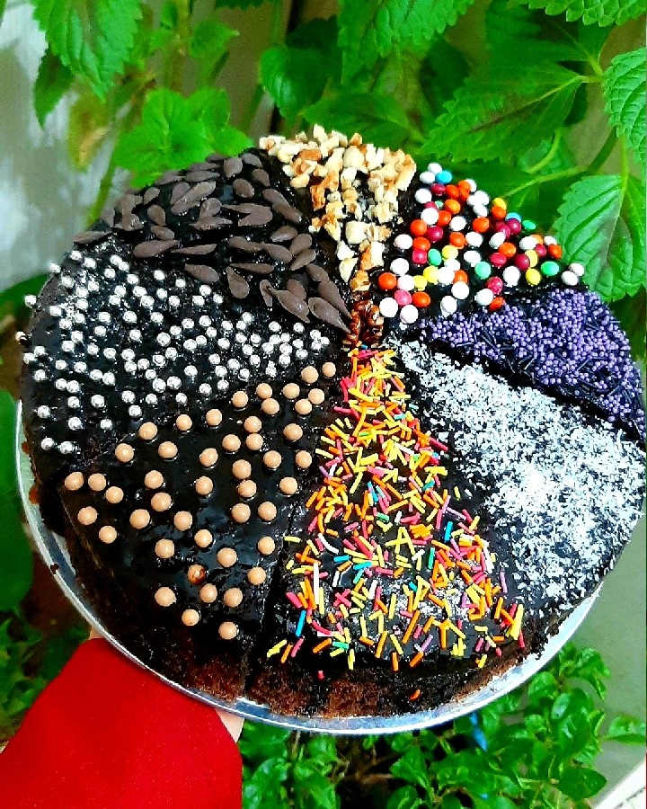 عکس کیک شکلاتی دلبر