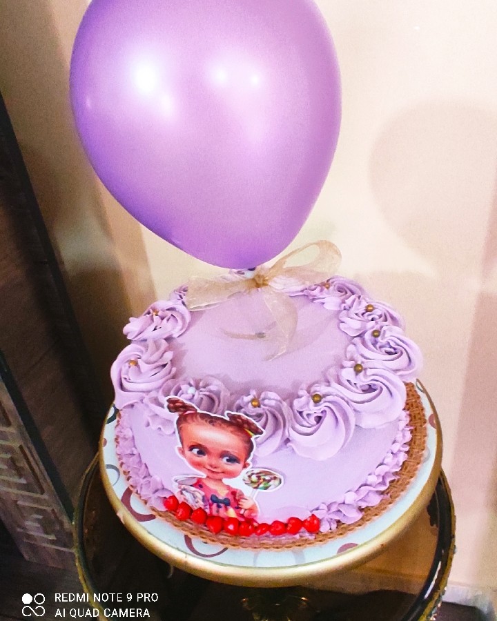 کیک تولد دخترانه سفارشی