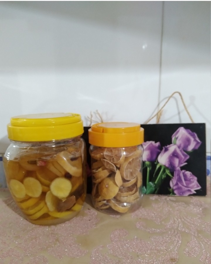 لیمو عسلی وپرک لیمو