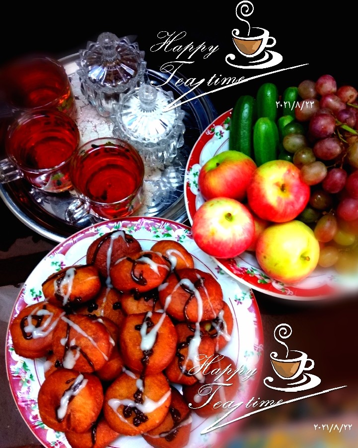 عکس کیک قاشقی کدوحلوای