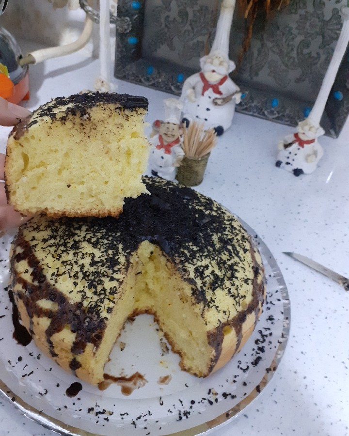 کیک زعفرانی 