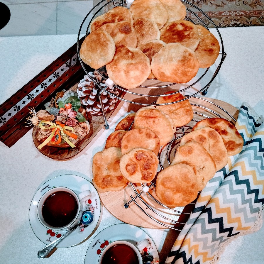 عکس نان اَگردک قزوین