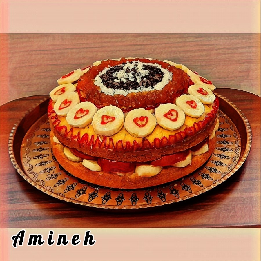 عکس کیک نشاسته