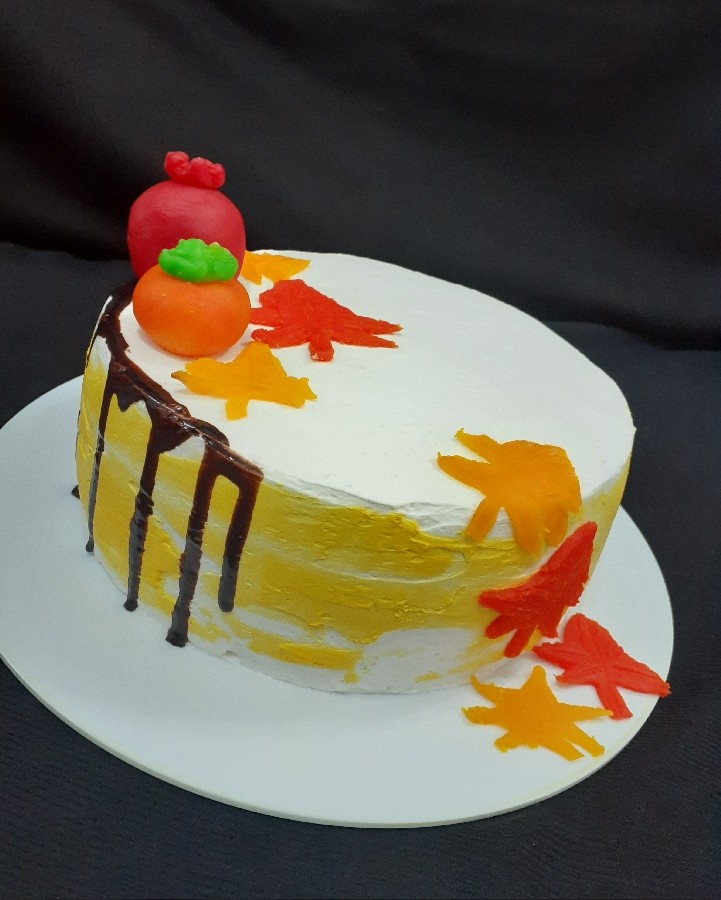 عکس کیک پاییزه
کیک تولدم
