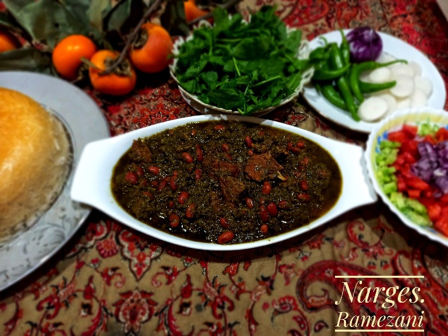 عکس خورشت قرمه سبزی