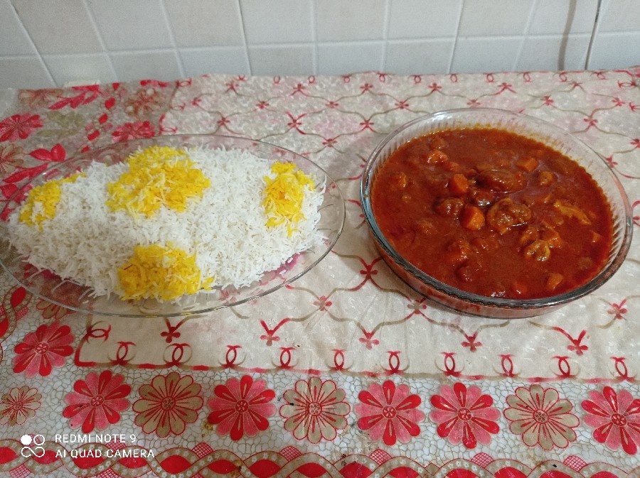 عکس خورش آلو و هویج