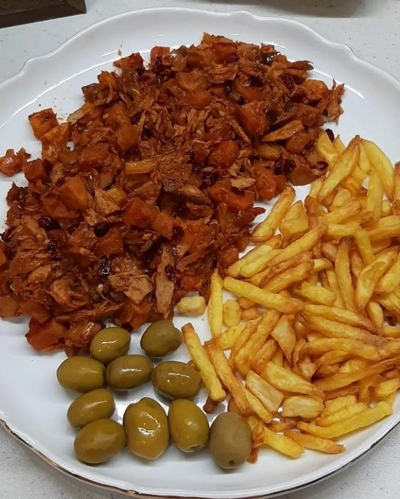 عکس خوراک تن ماهی 