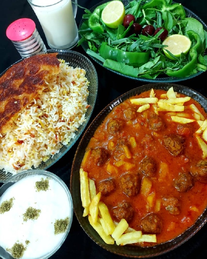 عکس خورشت قلقلی