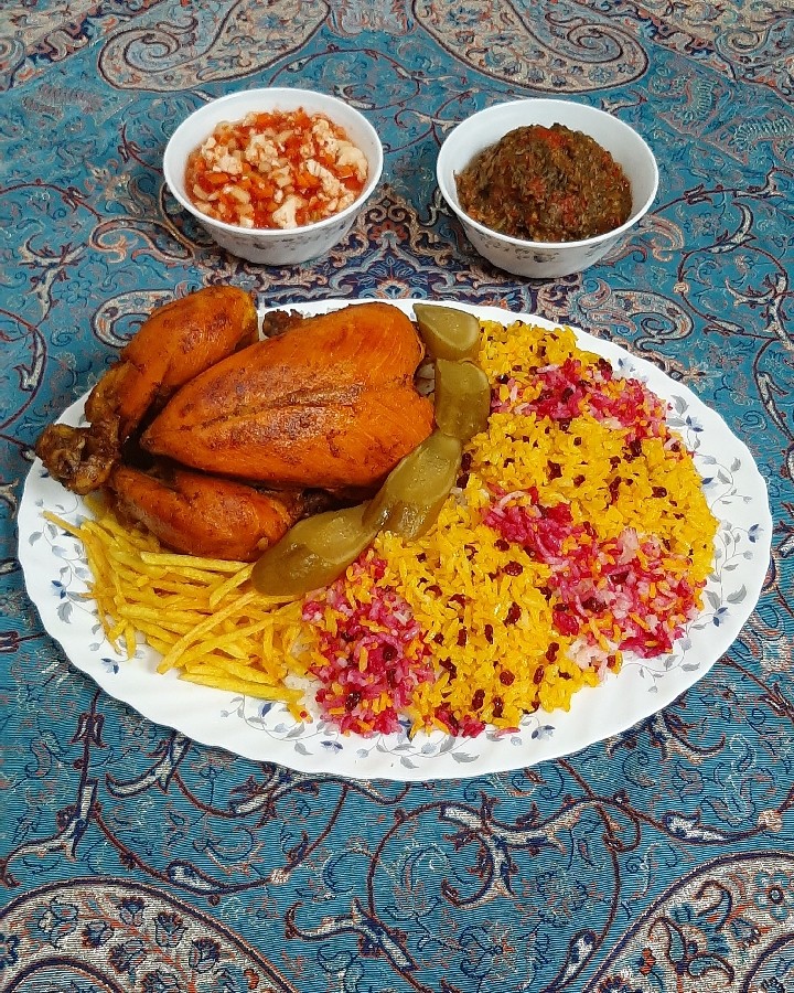 عکس مرغ بریان