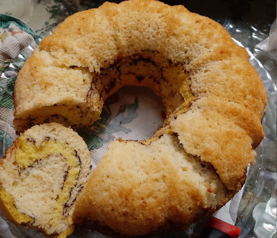 عکس کیک سه لایه مواج