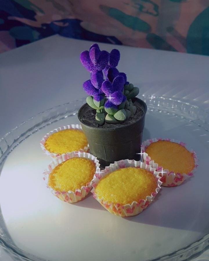 مینی کاپ کیک نارگیلی