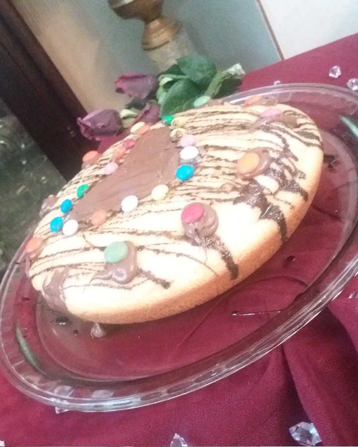 عکس کیک توت فرنگی❤
