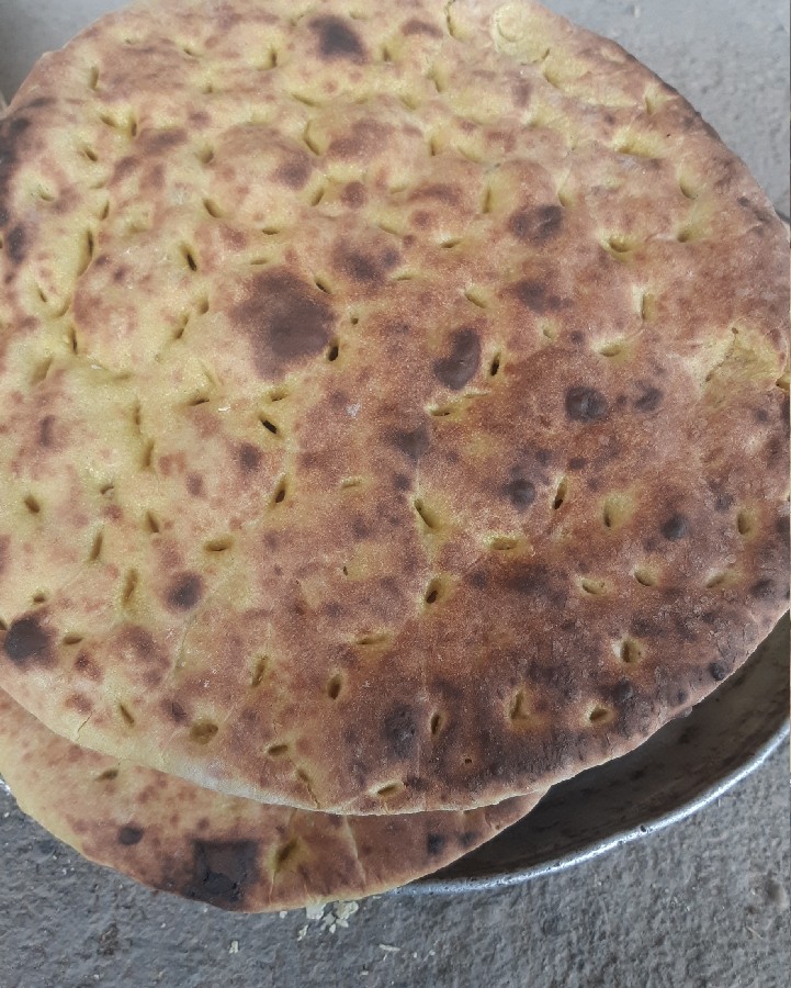 عکس نان محلی بختیاری (تکو tako)