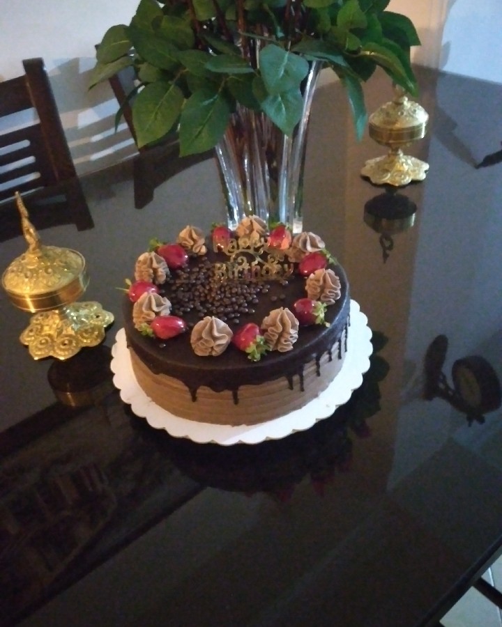 کیک تولد مامانم♡فداش بشم