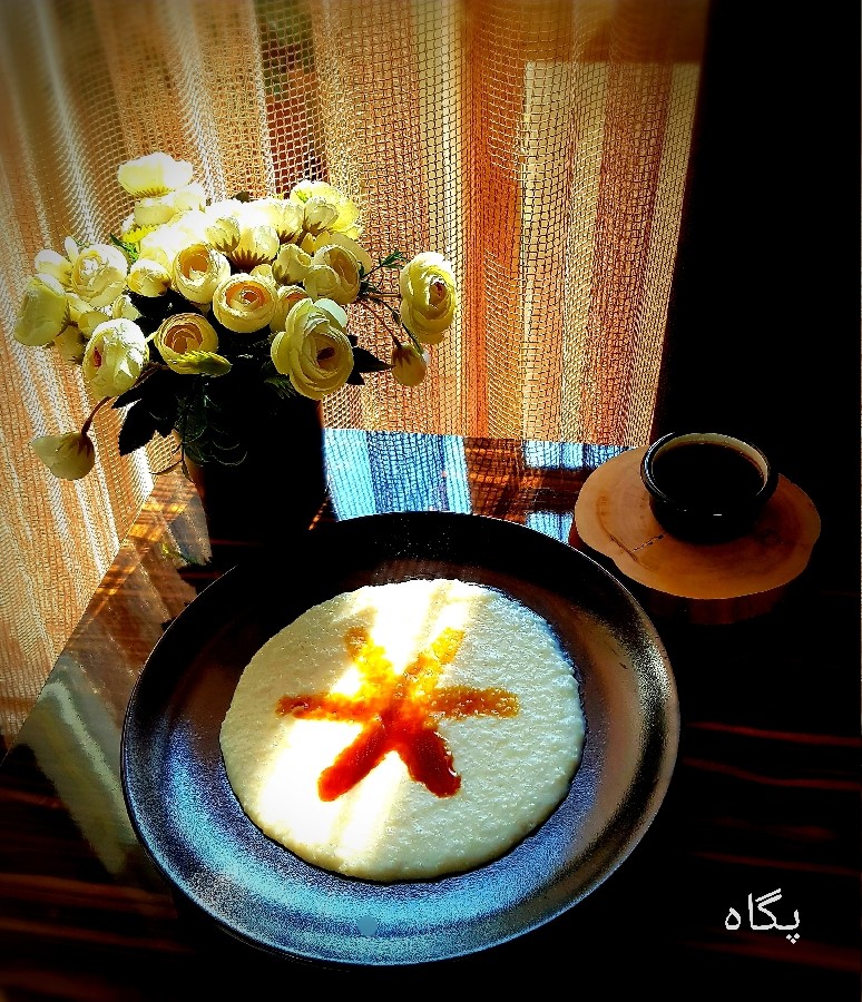 عکس شیر برنج با شیره ی انگور 