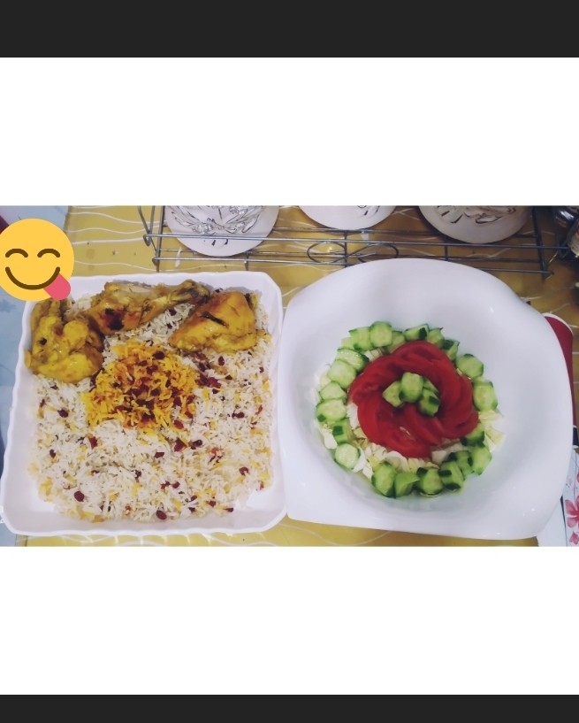 عکس مرغ سالاد