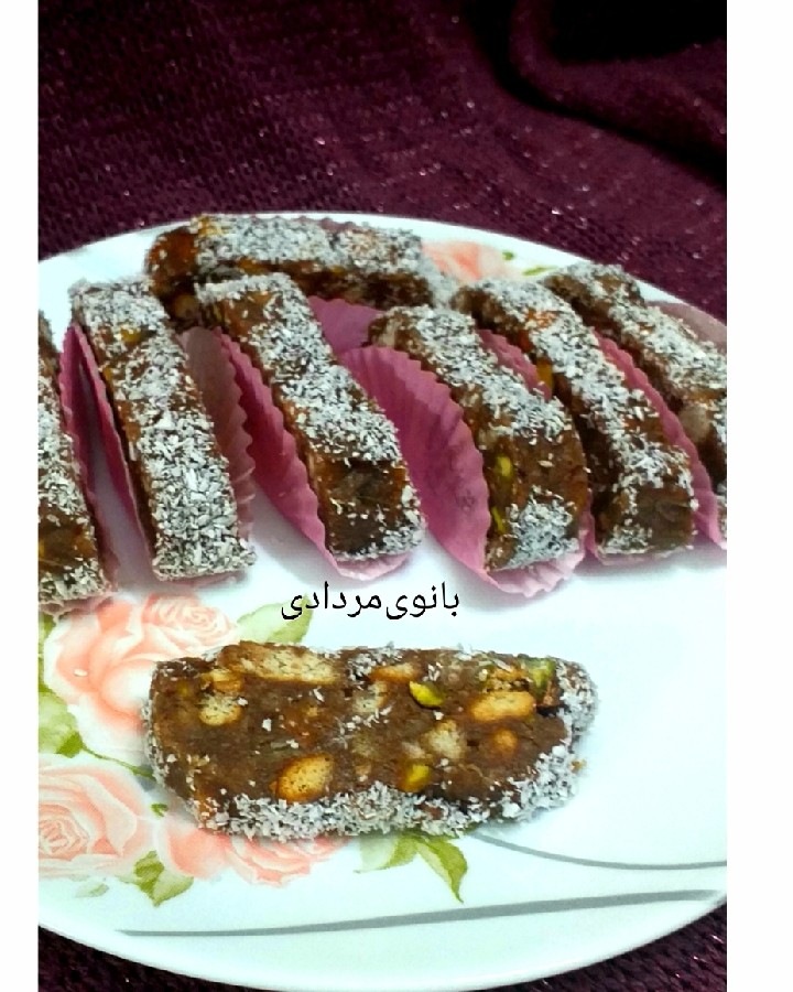 عکس شیرینی شکلات آلمانی بدون فر