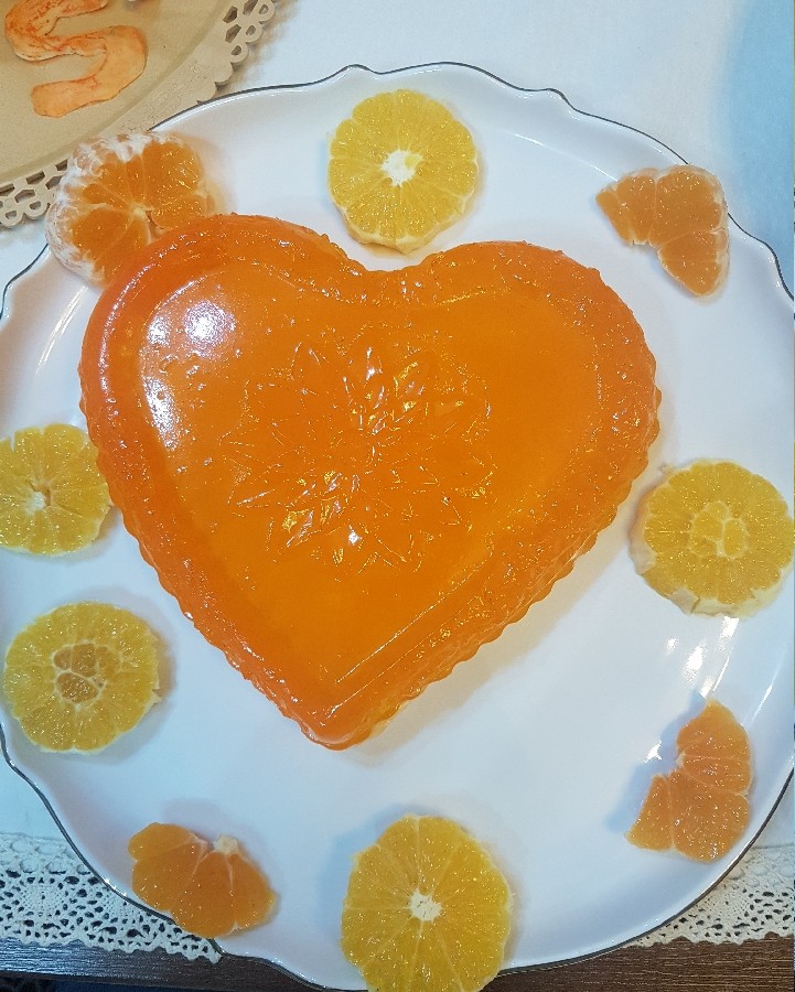 عکس ژله پرتقال