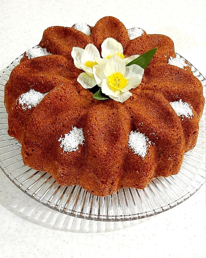 عکس کیک خرمالو