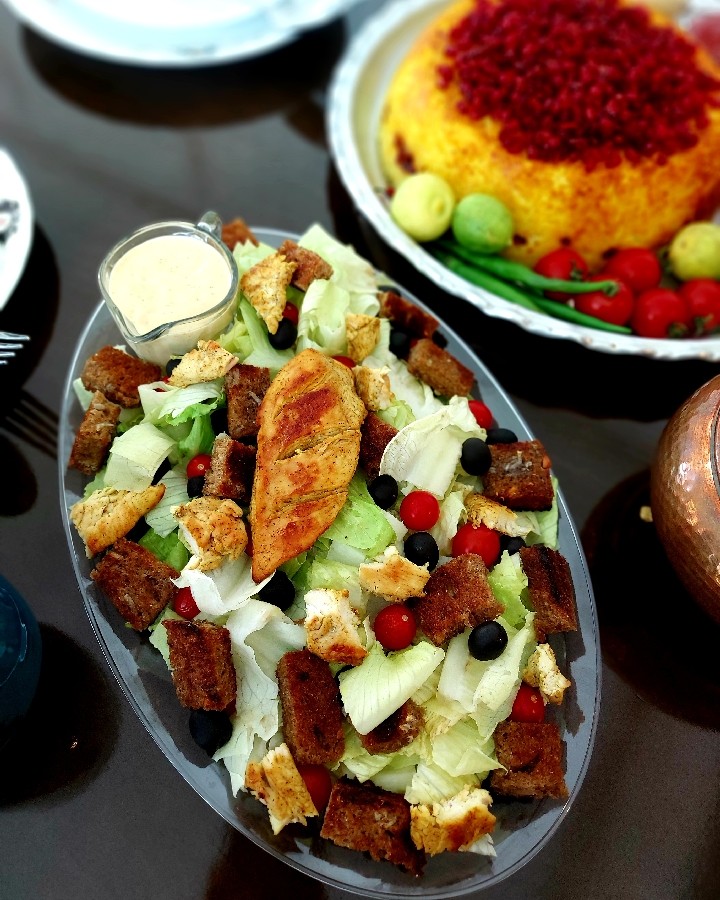 عکس سالاد سزار مخصوص