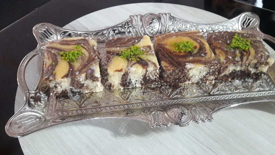 عکس کیک نشاسته