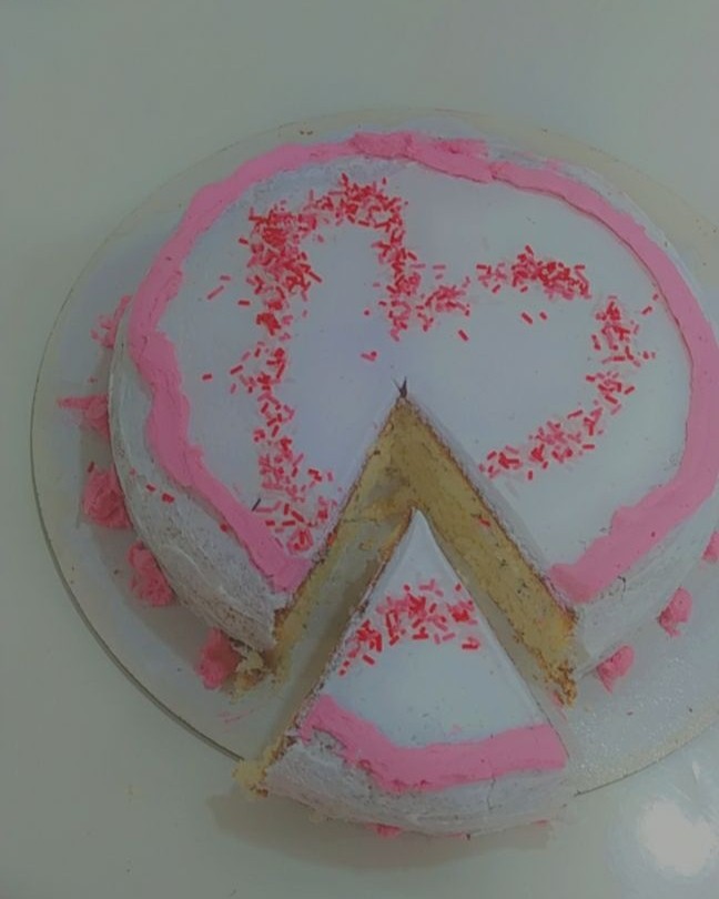 کیک خونگی مریم پز ( سالگرد ازدواج مامان بابا)