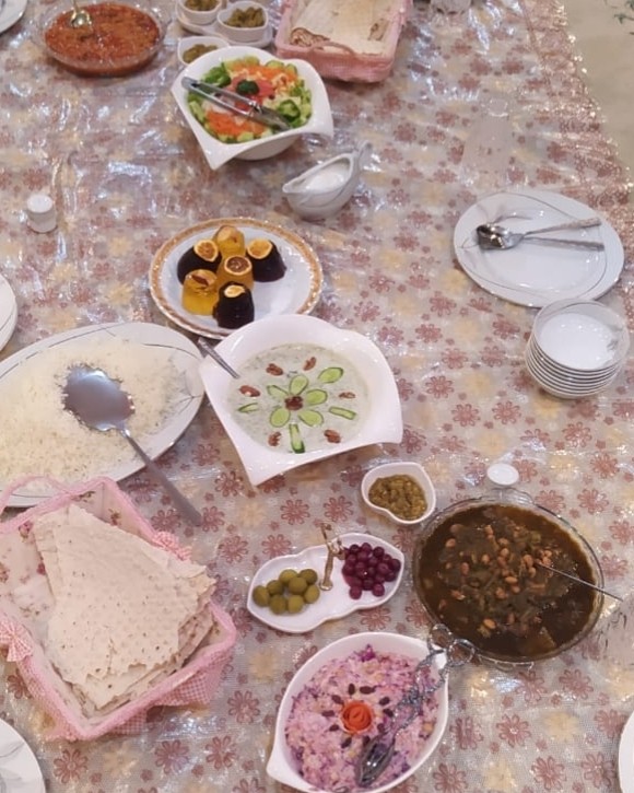 عکس تدراکاتم برای خانوادم